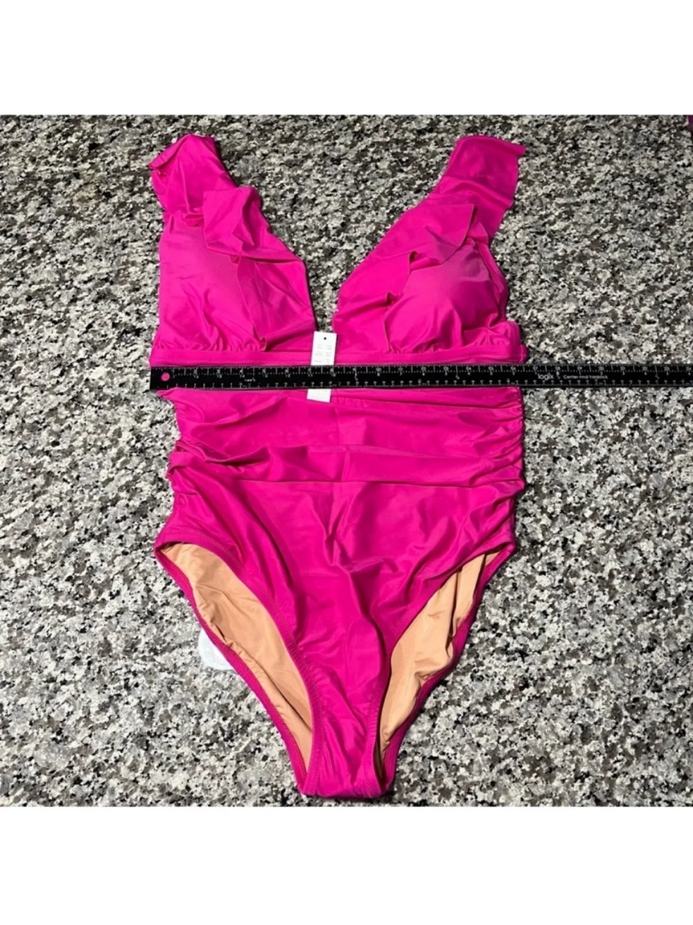 J  Crew Swim 18 One Piece Swimsuit Pink
